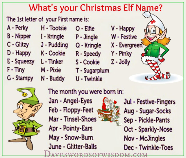 random christmas elf name generator