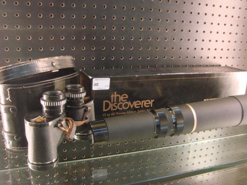 bausch and lomb discoverer zoom telescope